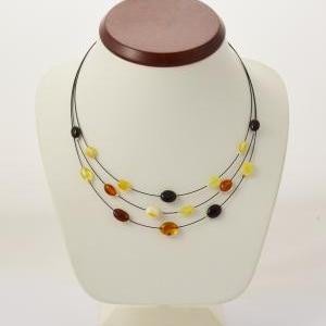 Wholesale Baltic Amber Necklace Jewelry (0001)
