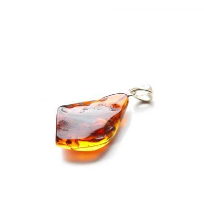 Drop Baltic Amber Pendant For Women Jewelry Shop,..